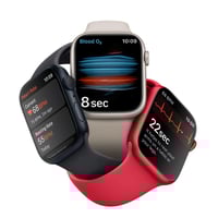 ساعة أبل 8 (ضوء النجوم) 45 مللي - ضمان سنتين