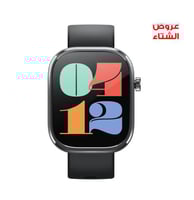 ساعة ذكية ميبرو C4 (دارك جراي) 2.01 إنش 22 مم