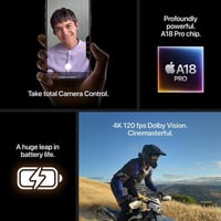 جوال أيفون 16 برو ماكس (تيتانيوم طبيعي) 512 جيجا 5...