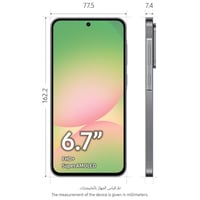 جوال سامسونج جلاكسي A56 (أبيض) 256 جيجا 8 رام 6.7...