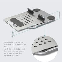 قاعدة أيباد وتابلت المعدنية القابلة للطي G-A710