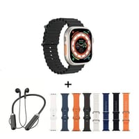 ساعة ذكية شبيهة ابل الترا (10 في 1) مقاس 49 مع سما...