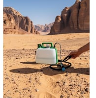 شطاف ومضخة رش دي ال سي 8 لتر