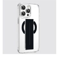 جراب (أيفون 16) شفاف مع مسكة ماق سيف