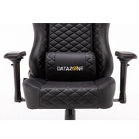 كرسي ألعاب (أسود) + وسادة رقبة + مسند ظهر (داتا زو...