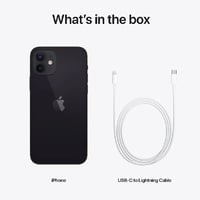 أيفون 12 (أسود) 128 جيجا (مجدد) - ضمان سنة