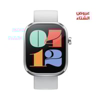ساعة ذكية ميبرو C4 (سلفر) 2.01 إنش 22 مم