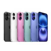 جوال أيفون 16 (وردي) 256 جيجا - ضمان سنتين