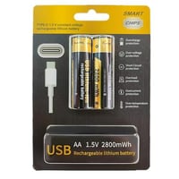 بطارية AA قابلة لإعادة الشحن