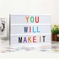 لوحة احرف مضيئة