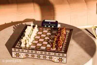 طقم شطرنج ستار VIP حاتم لوكس حجم كبير من بوينت بلس...