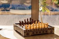 طقم شطرنج ستار VIP حاتم لوكس حجم كبير من بوينت بلس...