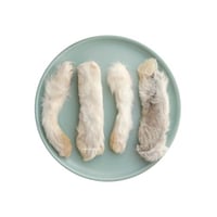 أرجل أرانب مجففة