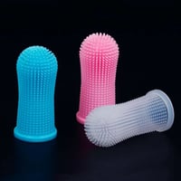 فرشاة أسنان بالاصبع للقطط والكلاب