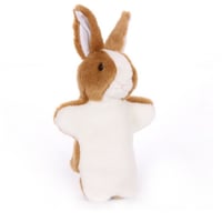 دمية يد للعب مع القطط