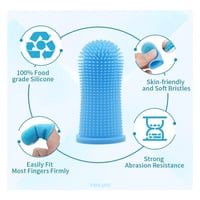 فرشاة أسنان بالاصبع للقطط والكلاب