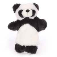 دمية يد للعب مع القطط