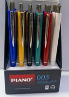 قلم جاف بيانو أزرق سوسته 005