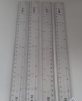 مسطره شفافه 30 سم