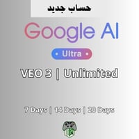 Gemini Ultra Unlimited credits Veo3- 7Day/14Day/20...