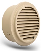 غالق مروحة شفط ستانليس ستيل 304 مطلي HEXCAP