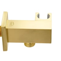 كوع وصلة نحاس ليما لمخرج شطاف مخفي ذهبي مطفي مربع...