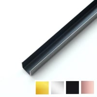 بروفايل حرف U فتحة للخارج ستانلس ستيل