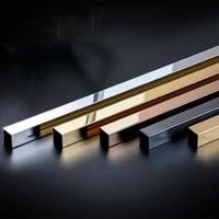 بروفايل حرف U فتحة للداخل ستانلس ستيل