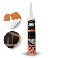 لاصق بناء قوي مونتاج 27 SELSIL مركب من المطاط والس...
