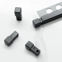 غالق نهاية بروفايل استانلس ستيل مربع ودائري ومثلث...