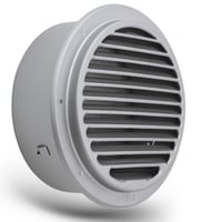 غالق مروحة شفط ستانليس ستيل 304 مطلي HEXCAP