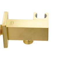 كوع وصلة نحاس ليما لمخرج شطاف مخفي ذهبي مطفي مربع...