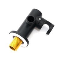 كوع وصلة نحاس ليما لمخرج شطاف مخفي كروم مدور مع حا...