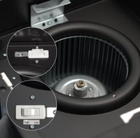 مروحة شفط مخفية ماركة HEX عدد 5 موديلات