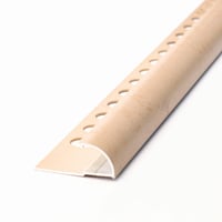 بروفايل المونيوم دائري بيج رخامي