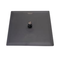 طاسة دش مطري صناعة ايطالية أسود 30×30