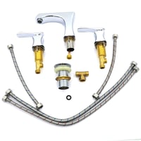 خلاط مغسلة ثلاثي ليما كروم LM-2098-C