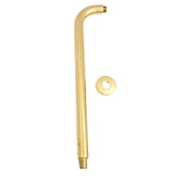 ذراع دش مطري جداري ذهبي دائري جلوسا 40سم