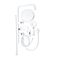 صاعد نازل مسطرة شاور دش مدور خطين صناعة صينية أبيض...