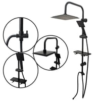 مسطرة دش اسود STEFANO 8881