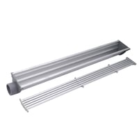 مجرى صرف خارجي شرائح ألمنيوم