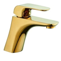 خلاط مغسلة قصير ذهبي ELITE A7001_G