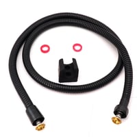 شطاف بلاستيك مع اللي ماندو أسود WS001A BK