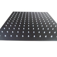 طاسة دش مطري صناعة ايطالية أسود 30×30