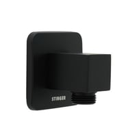 كوع مخرج شطاف مربع اسود