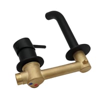 خلاط مغسلة مدفون اسود