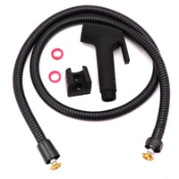 شطاف بلاستيك مع اللي ماندو أسود WS001A BK