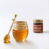 علبة عسل فاخرة من الإكريلك