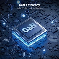 شاحن جداري JODA VoltLux بقوة 140 واط بمنفذين تايب...