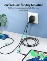 سلكين راف باور تايب سي الى تايب سي 1 متر + 2 متر -...